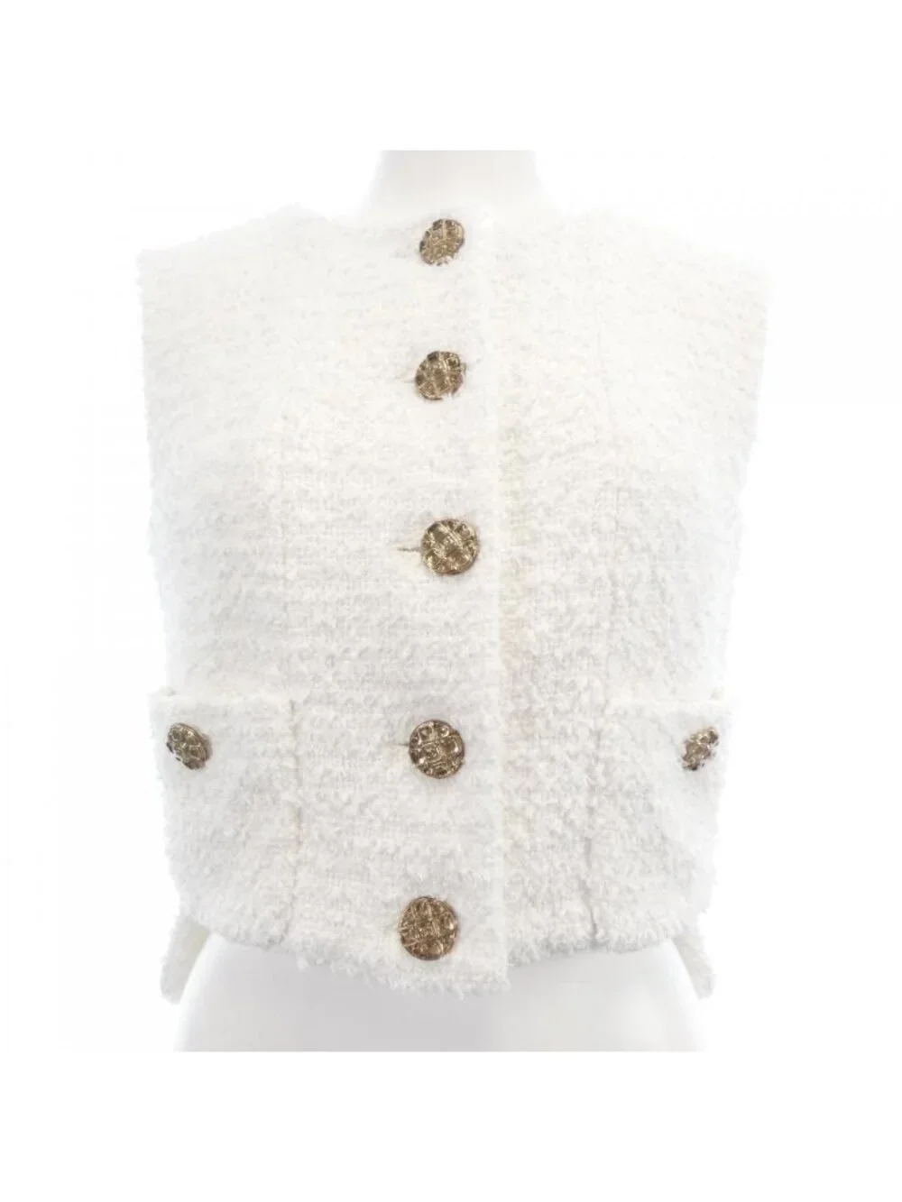 Chanel Vest White